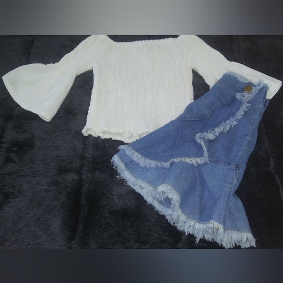 3T Boutique Brand Skirt Set W/O - Picture 2 of 8